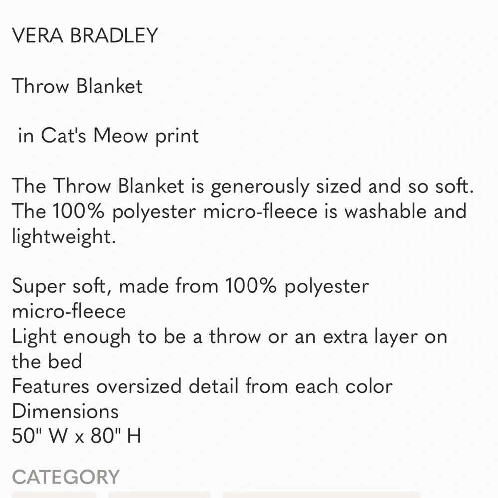 LAST SET!! Vera Bradley NWT Cat’s Meow Print Plush Throw & Matching Socks 🐈‍⬛🩵🐈